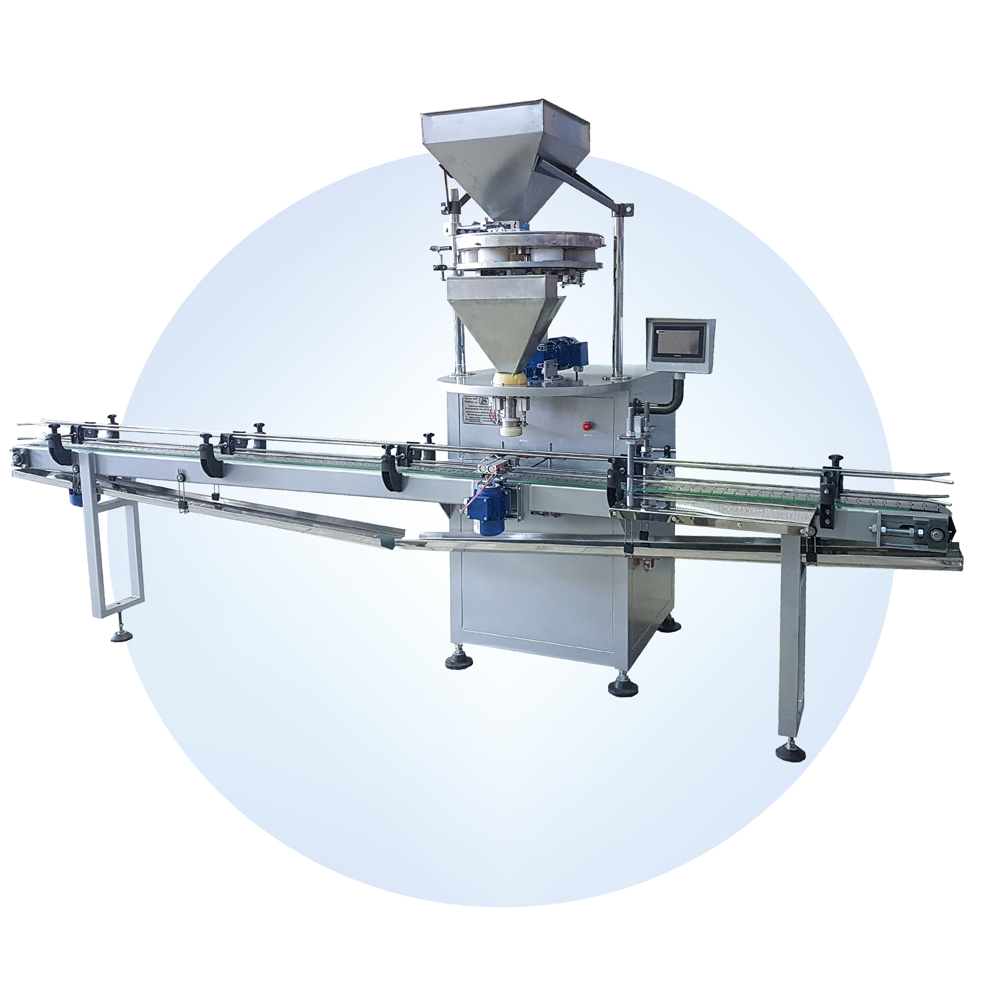 115 قوطی پرکن گرانول حجمی PS115 - ماشین سازی پی ریزان صنعت